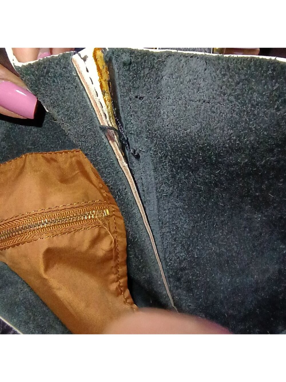 Gap Black Cow Leather Tote Bag With Detachable Crossbody Strap - Picture 14 of 14